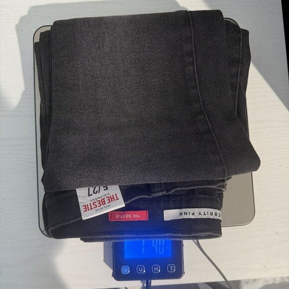 NWT Celebrity Pink The Bestie Mid-Rise Girlfriend Jeans 5/27 Sustainably Sourced - Picture 14 of 14